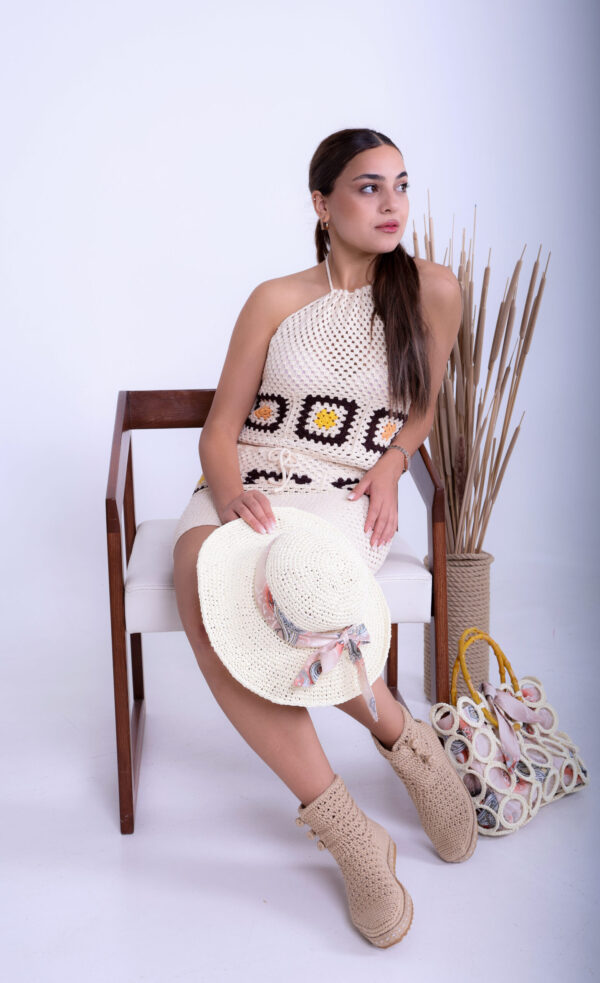 Crochet Two Piece Set Pattern | Summer Top & Skirt | Boho Festival Clothing