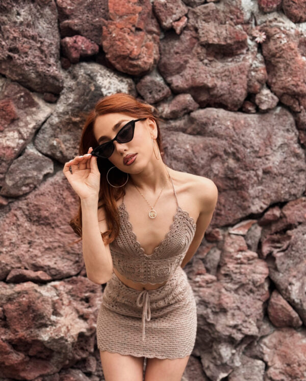 Crochet Summer Top and Skirt Set Pattern | Boho Beach Outfit | Handmade Festival Clothing