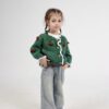 Kinderen cardigan  Kersen 80% wol  en 20% pa - Grone( 4-5 jaar)