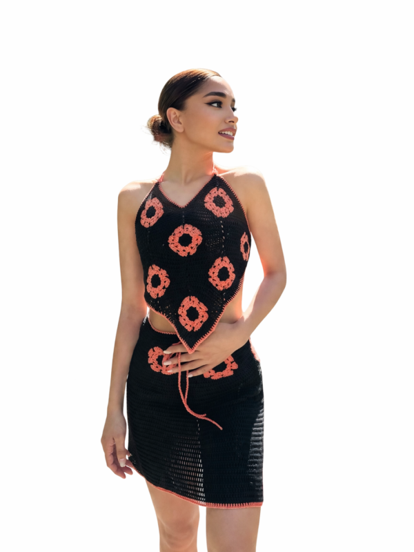 Crochet Top & Skirt Set | Trendy Handmade Summer Outfit