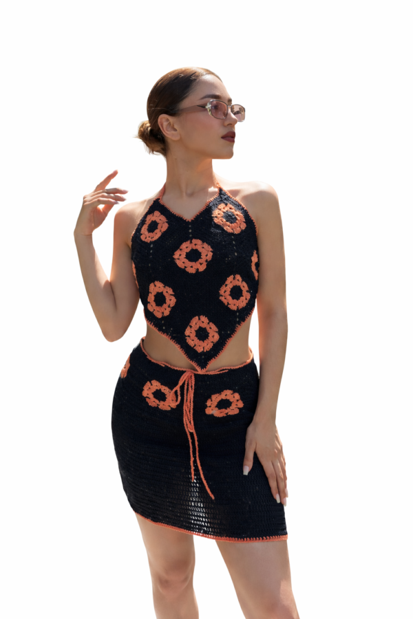 Crochet Top & Skirt Set | Trendy Handmade Summer Outfit