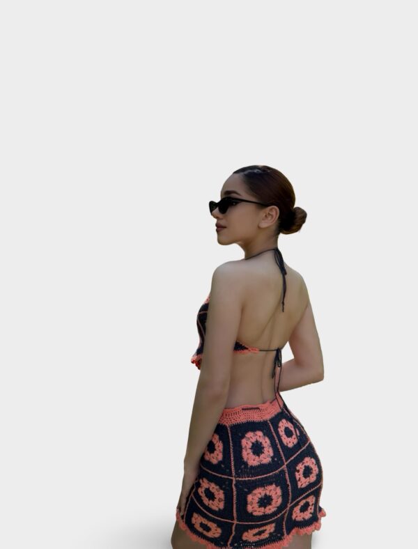 Crochet Summer Set | Stylish Handmade Top & Skirt