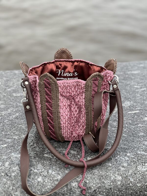 Exclusieve Meesterwerk  Unieke Tulp Croche  Tas