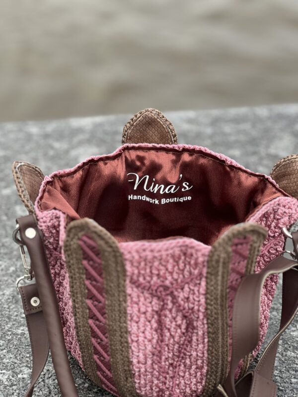 Exclusieve Meesterwerk  Unieke Tulp Croche  Tas