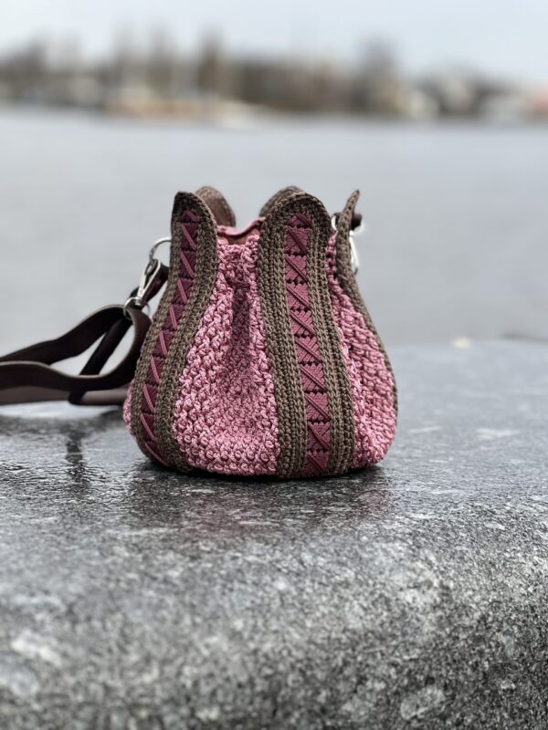 Exclusieve Meesterwerk  Unieke Tulp Croche  Tas