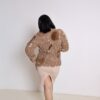 Jas van 50% wol en 50% alpaca - Beige (M-L) Bonte van Max Mara