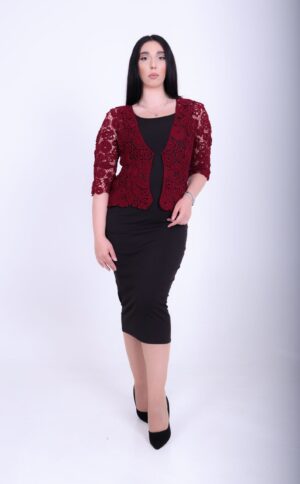 Unieke Crochet Zomer Jas  Handmade Irse Kant maat M-L