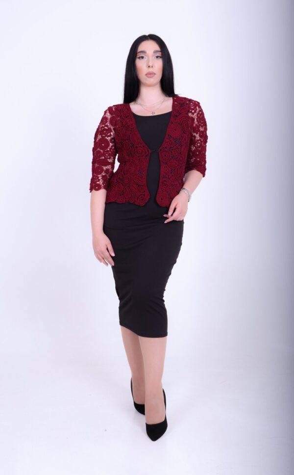 Unieke Crochet Zomer Jas  Handmade Irse Kant maat M-L