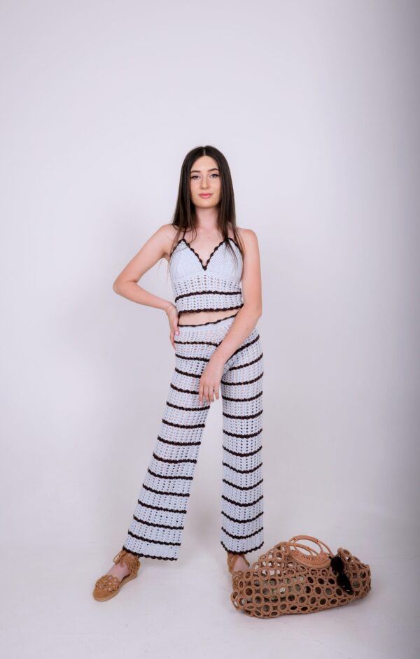 Zomer  broek en top Crochet S-M
