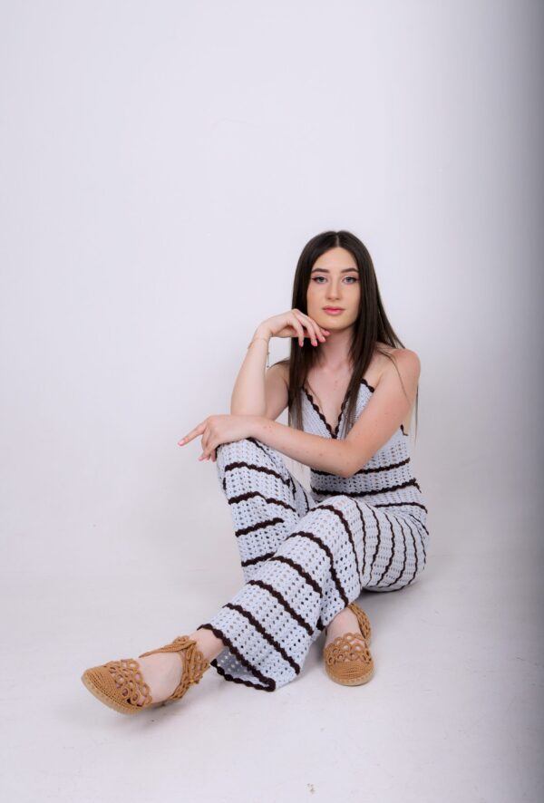 Zomer  broek en top Crochet S-M