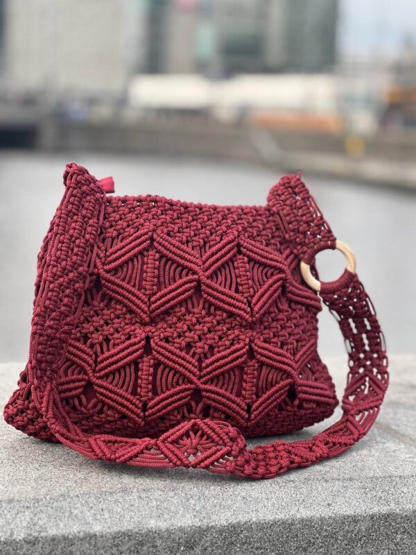 Exclusief  Handmade Tas Macramé