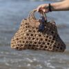 Handmade Summer Bag - Boho, Strand en Stro Stijl – Uniek & Natuurlijk