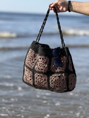 Exclusief Strand Raffia Tas Handmade