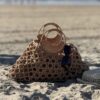 Handmade Summer Bag - Boho, Strand en Stro Stijl – Uniek & Natuurlijk
