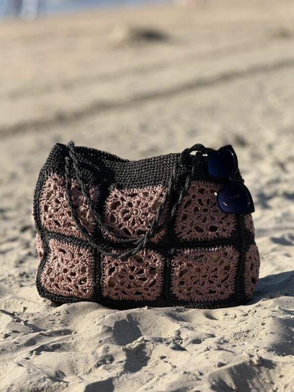 Exclusief Strand Raffia Tas Handmade