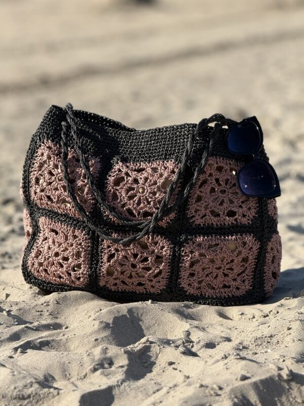 Exclusief Strand Raffia Tas Handmade