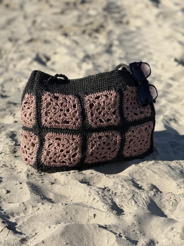 Exclusief Strand Raffia Tas Handmade