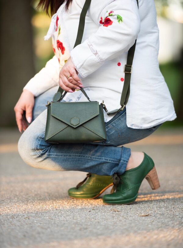 Leer Stijlvol Unieke Tas Handmade