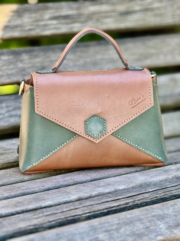 Leer Stijlvol Unieke Tas Handmade