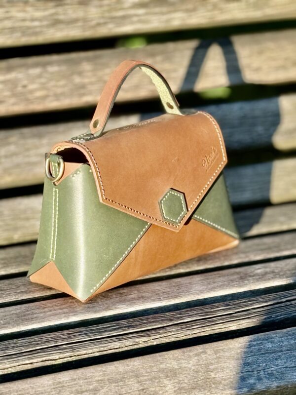 Leer Stijlvol Unieke Tas Handmade