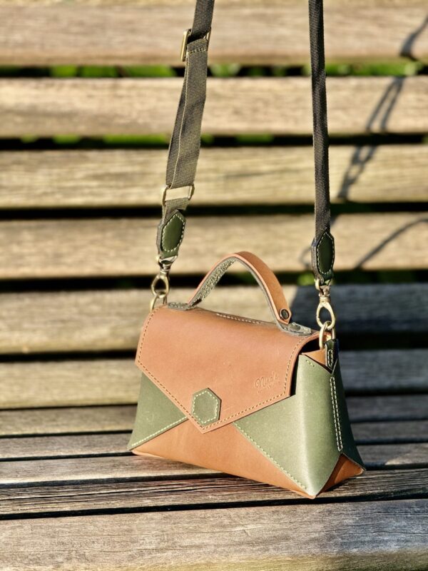 Leer Stijlvol Unieke Tas Handmade