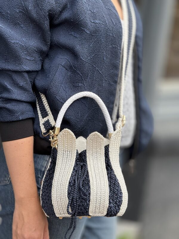 Exclusief   Unieke Tulp Tas Handmade