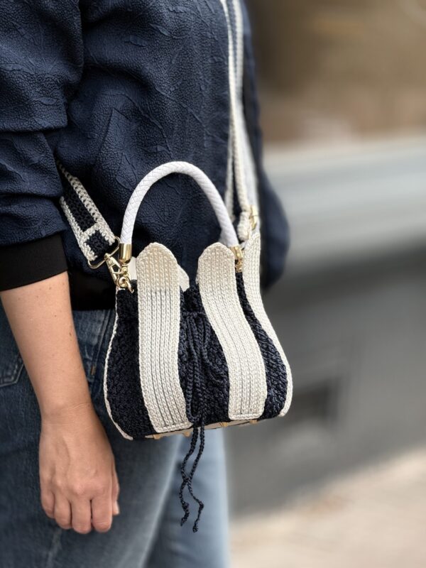 Exclusief   Unieke Tulp Tas Handmade