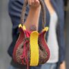 Exclusieve   Unieke  Croche Tulp Tas Handmade