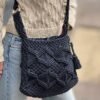 Exclusief  Handmade  schouder Tas Macramé