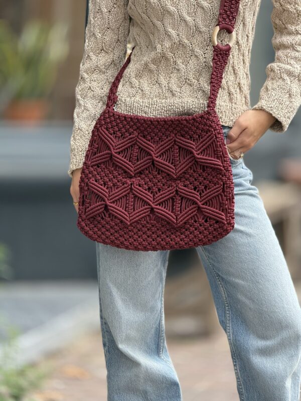 Exclusief  Handmade Tas Macramé