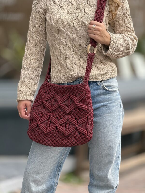 Exclusief  Handmade Tas Macramé