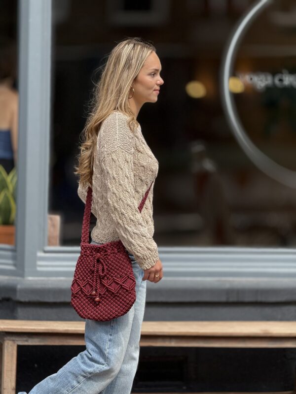 Exclusief  Handmade Tas Macramé