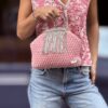 Exclusieve Tas met Portemonnee 
Antieke stijl sluiting Handmade Crochet