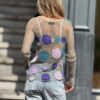 Crochet Blouse in gehaakte stijl van  Italiaanse 20% Katoen 80 % Viscose - Handmade Crochet