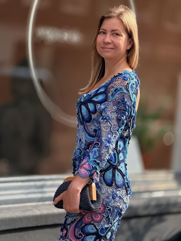 Exclusief Classic & Unieke van gehaakt Irse Kant Crochet 
Katoen - Viscose (M-L)