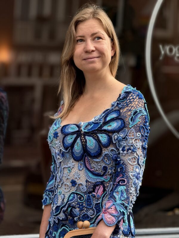 Exclusief Classic & Unieke van gehaakt Irse Kant Crochet 
Katoen - Viscose (M-L)