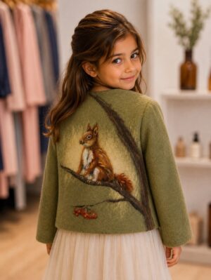 196b0de3-95cf-4d88-9f15-5b16d7941ca6 Handgemaakte Merinowol Kleding voor Kinderen | Luxe & Ambacht Eekhoorn Vilt 6-7 jaar
