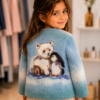 Handgemaakte Merinowol Kleding voor Kinderen | Luxe & Ambacht Vilt  leftijd  3-4 jaar