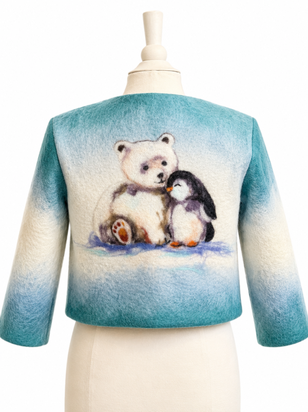 Handgemaakte Merinowol Kleding voor Kinderen | Luxe & Ambacht Vilt  leftijd  3-4 jaar