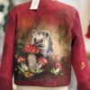 Handgemaakte Merinowol Kleding voor Kinderen | Luxe & Ambacht Egel  Vilt leftijd 8-9 jaar