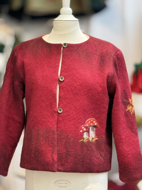 Handgemaakte Merinowol Kleding voor Kinderen | Luxe & Ambacht Egel  Vilt leftijd 8-9 jaar