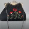 handgemaakte dames tas – geborduurde tas – vintage dames tas – Vintage Look