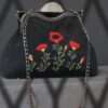 handgemaakte dames tas – geborduurde tas – vintage dames tas – Vintage Look