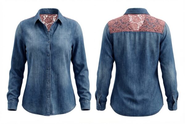 img_8287 Dames Denim Jas met Iers Kant – Handgemaakte Spijkerjasje in Amsterdam | Uniek & Trendy & Luxury