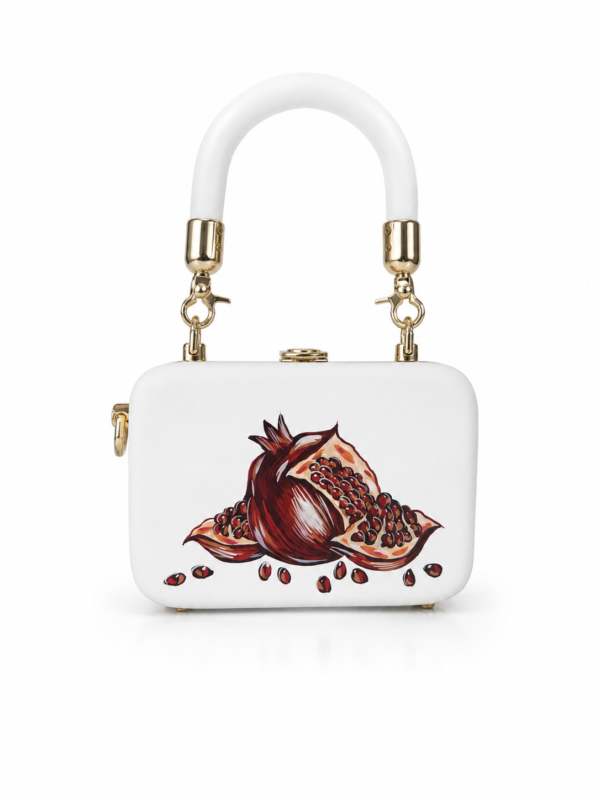 Pomegranate Wooden Bag