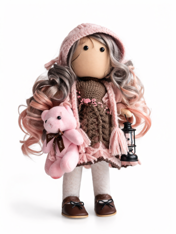 Angles Handmade Doll – Soft Fabric Toy, Unique Gift Idea, Handmade Doll 30 cm Amsterdam