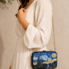 Van Gogh Inspired Wooden Bag