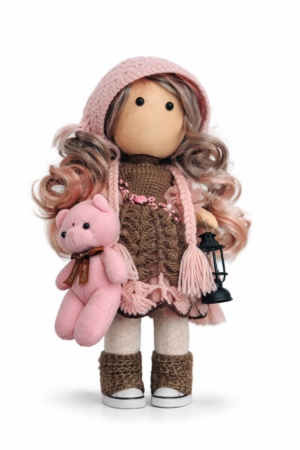 Angles Handmade Doll – Soft Fabric Toy, Unique Gift Idea, Handmade Doll 30 cm Amsterdam