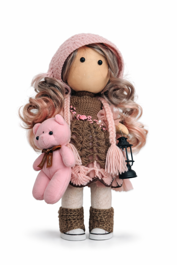 Angles Handmade Doll – Soft Fabric Toy, Unique Gift Idea, Handmade Doll 30 cm Amsterdam