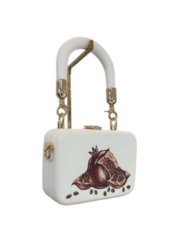 Pomegranate Wooden Bag